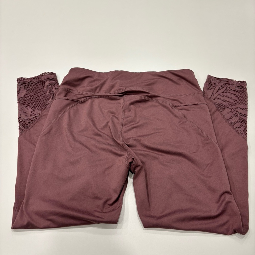 ACX Purple Leggings with Mesh Detail - Picture 7 of 10